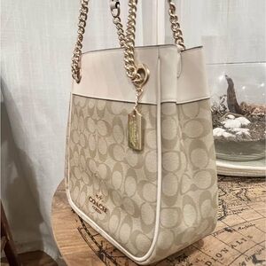 Coach Chain Bucket Bag